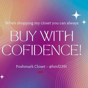 Always shop my closet with confidence.